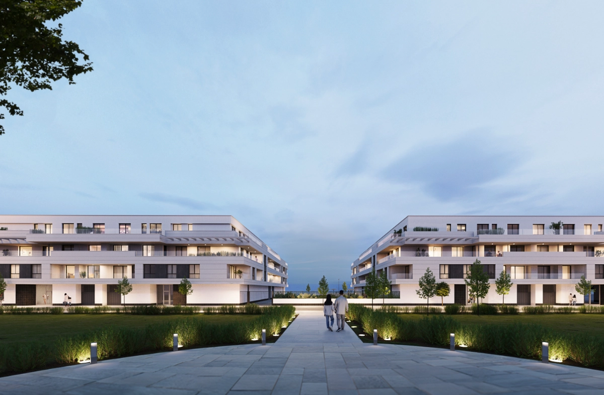 Render de la promoción Edificio Antae